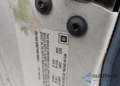 1998 Chevrolet Lumina z USA, uszkodzony, nr VIN 2G1WL52M7W9156431